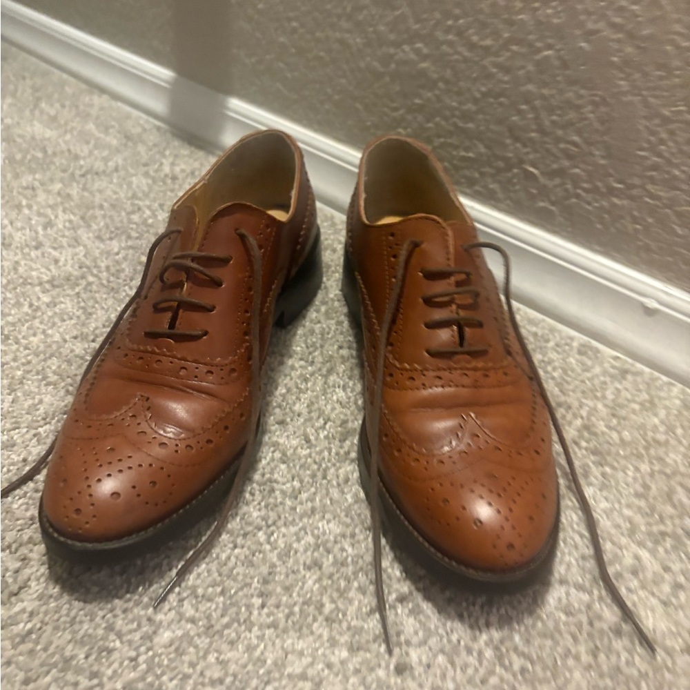 Classic Brown Leather Shoes